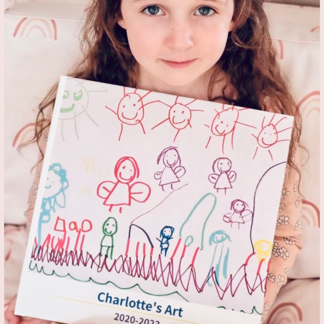 Personalised kid's art books | KeepArt